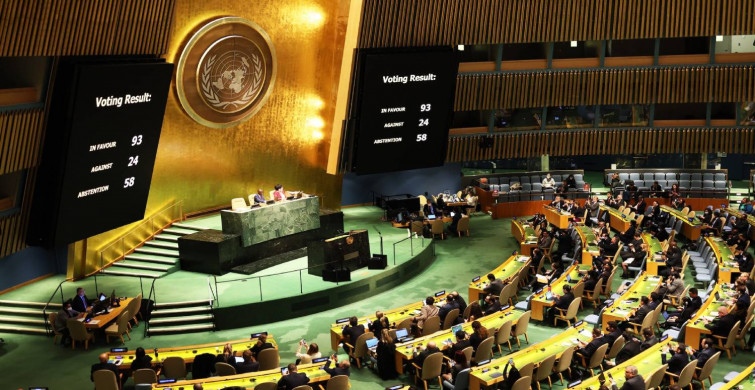 Dünya Türkiye’nin sesine kulak verdi: BM'de İsrail’i destekleyen ülke sayısı dibe vurdu