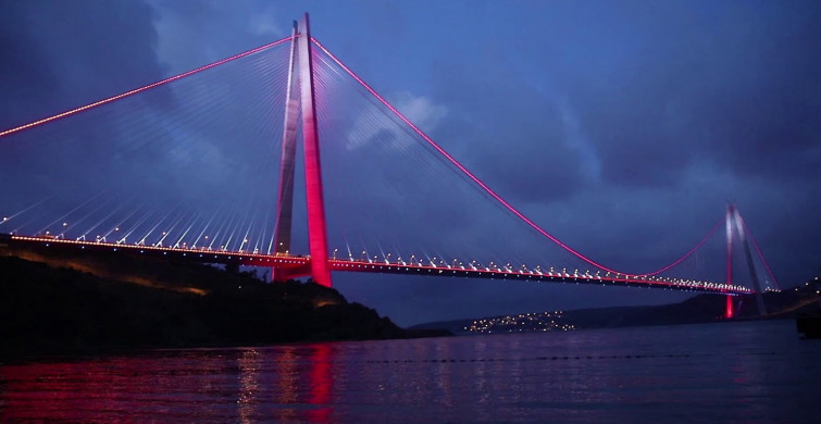 Dünyada ilk! Gece Görüşü Kamera Yavuz Sultan Selim Köprüsü'ne Kuruldu