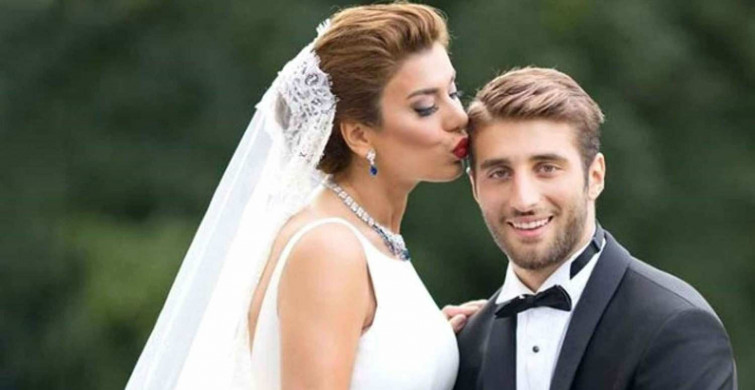 Ebru Şancı’nın son paylaşımı sosyal medyayı salladı! Eşinin dekoltesini kapatması olay oldu