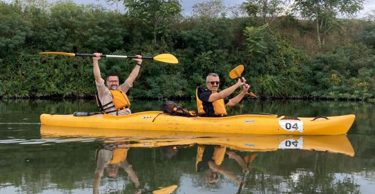 Edirne Valisi Su Sporlarına Katıldı