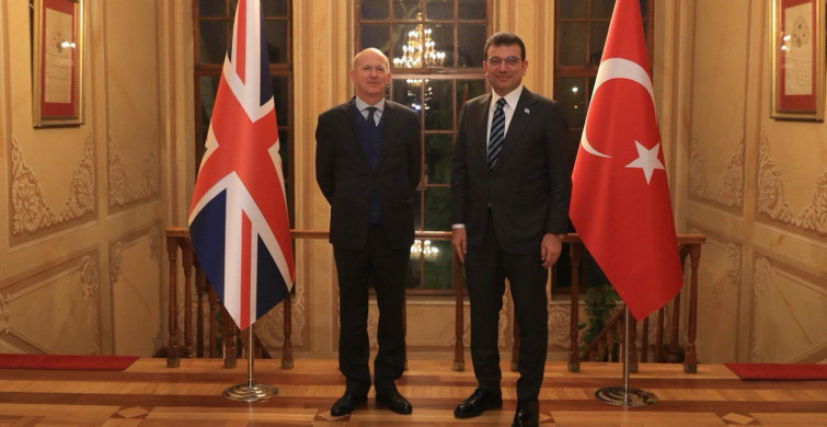 Ekrem İmamoğlu'nun Birleşik Krallık Türkiye Büyükelçisi Karşısındaki Aciz Pozu!