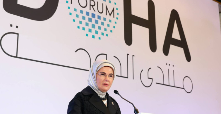 Emine Erdoğan: İsrail modern holokost yapıyor