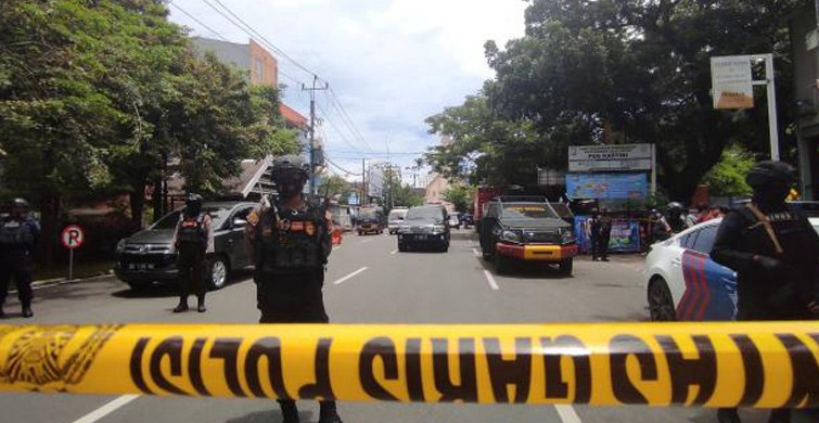 Endonezya’da Ulusal Polis Merkezine Silahlı Saldırı