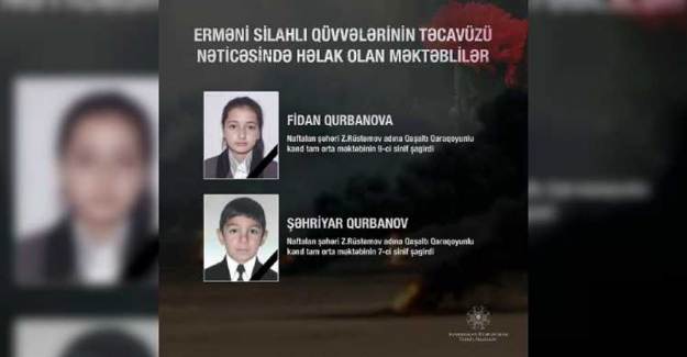 Ermenistan 2 Çocuğu Şehit Etti!