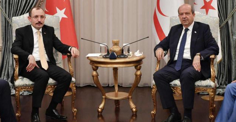 Ersin Tatar, Ticaret Bakanı Muş'la Bir Araya Geldi