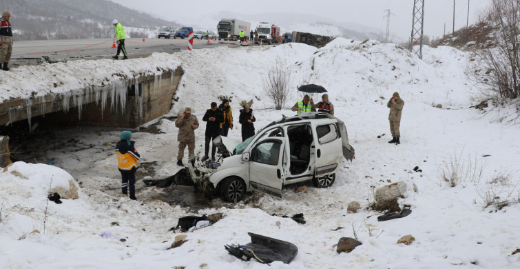 Erzincan'da trafik kazası: 1 Kişi hayatını kaybetti, çok sayıda kişi yaralandı