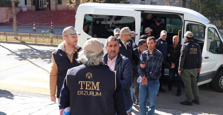 Erzurum'da 25 Şüpheli Yakalandı: 6-8 Ekim Olayları Operasyonu