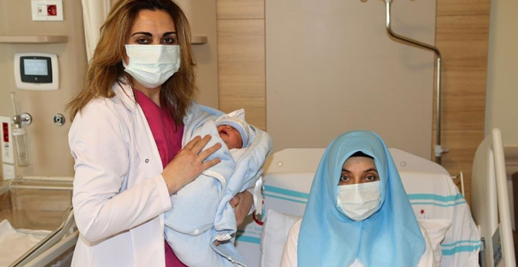 Erzurum'da İlk Suda Doğum Gerçekleşti