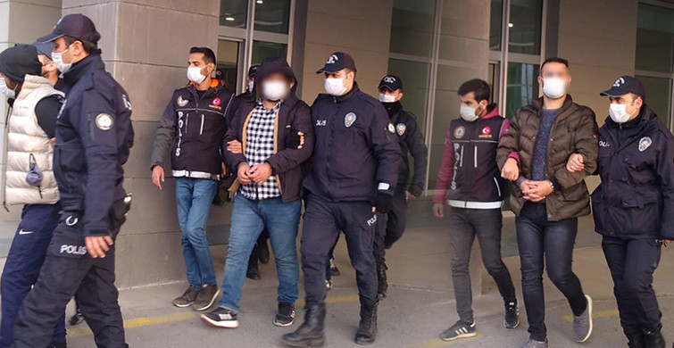 Eş Zamanlı Düzenlenen Operasyonda 25 Kişi Gözaltına Alındı