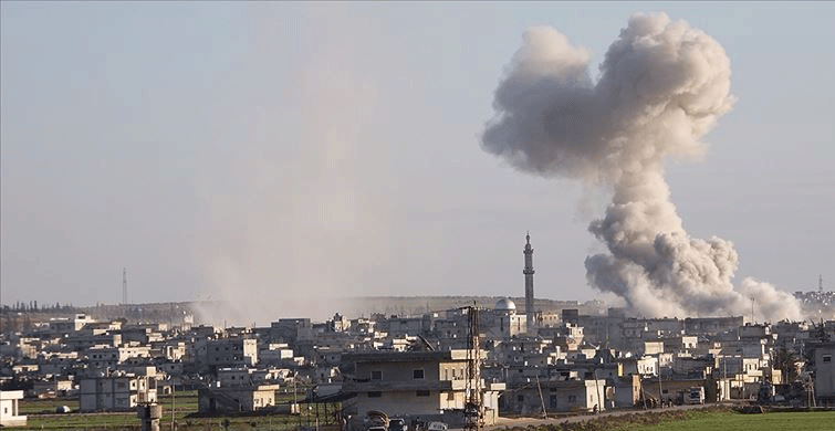 Esed Rejimi ve Rusya'nın İdlib'e Saldırılarında 4 sivil Hayatını Kaybetti
