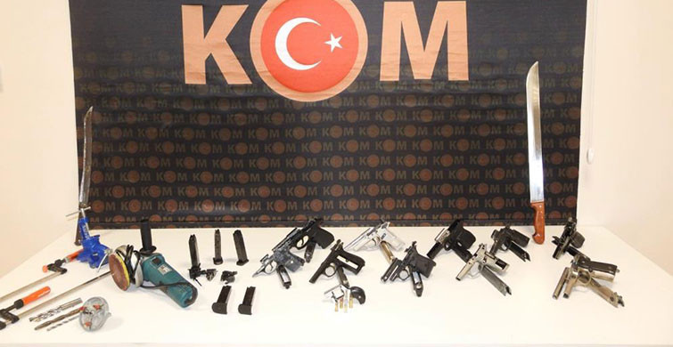 Eskişehir’de Silah Atölyesine Düzenlenen Baskında 1 Kişi Tutuklandı