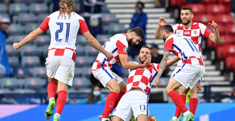Euro 2020'de Hırvatistan, İskoçya'yı 3-1 Yendi