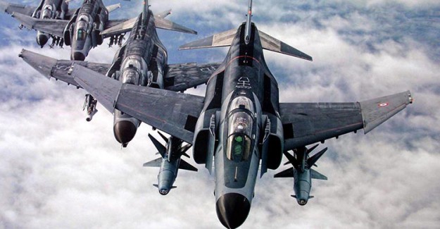 F-16'lar Bomba Yağdırıyor!