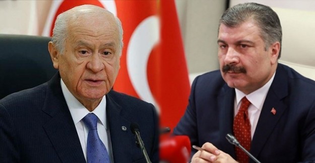 Fahrettin Koca'dan Bahçeli'ye Teşekkür!