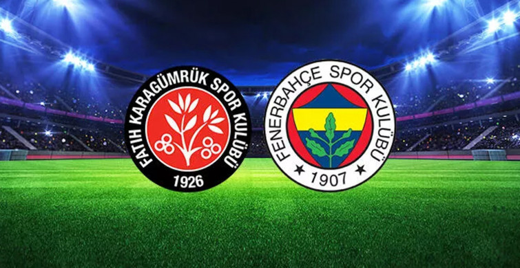 Maç Sona Erdi! Fatih Karagümrük 1-1 Fenerbahçe 