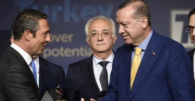 Fenerbahçe Başkanı Ali Koç'tan Cumhurbaşkanı Erdoğan'a Tebrik 