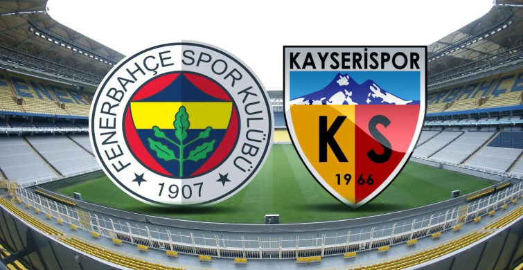 Fenerbahçe Kayserispor maçı hangi kanalda ve ne zaman? Fenerbahçe Kayserispor muhtemel ilk 11’ler ve hakem