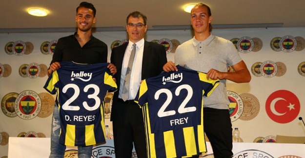 Fenerbahçe Reyes ve Frey’e İmzayı Attırdı!