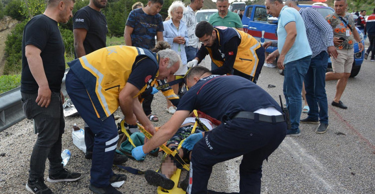 Fethiye yolunda korkunç kaza: Tur midibüsü devrildi, 1 ölü 22 yaralı!