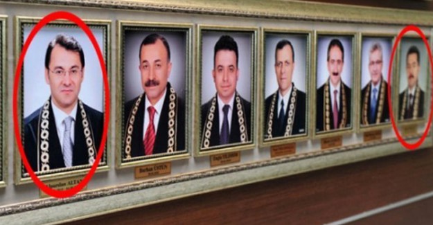 FETÖ'den Hüküm Giyen AYM Üyelerinin Fotoğrafları Halen Kaldırılmadı