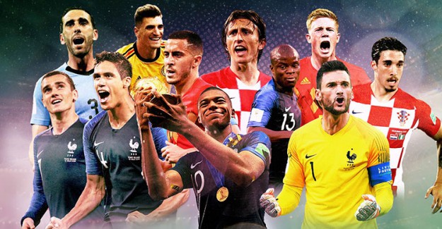 FIFA 2018 Dünya Kupası’nın En İyi 11’ini Açıkladı!