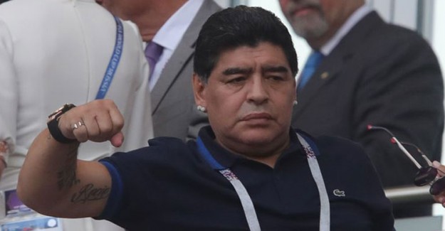 FIFA’dan Maradona’ya Tepki!