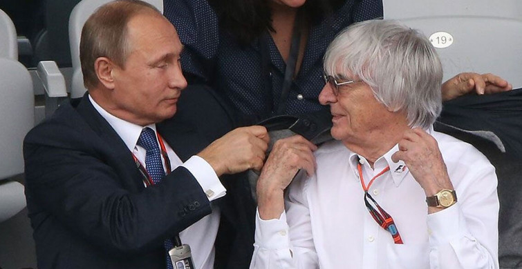 Formula 1'in eski patronu Bernie Ecclestone, Rusya Devlet Başkanı Vladimir Putin'i övdü!