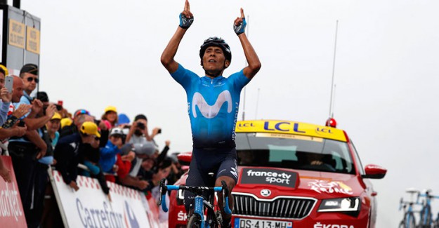 Fransa Bisiklet Turu’nda 17. Etabın Galibi Nairo Quintana!