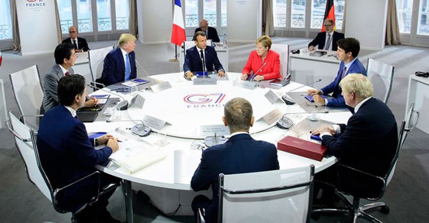 Fransa Cumhurbaşkanı Macron G7 Zirvesinde İran'ın Nükleer Silahlanmasına Değindi