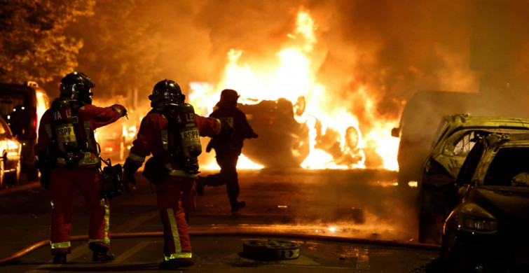 Fransa yangın yerine döndü: Sokağa çıkma yasağı ilan edildi