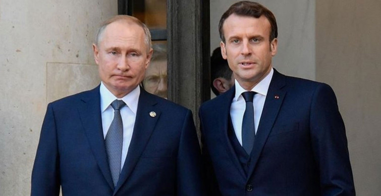 Fransa'nın Cumhurbaşkanı Emmanuel Macron'dan Sert Sözler: Putin İkiyüzlülük Yaptı!