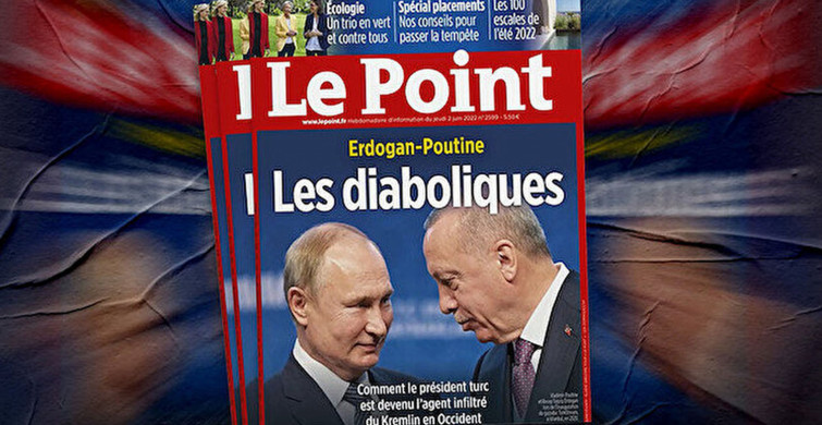 Fransız dergisinden çok konuşulacak kapak! Türkiye karşıtı Le Point bir kez daha Erdoğan'ı hedef aldı
