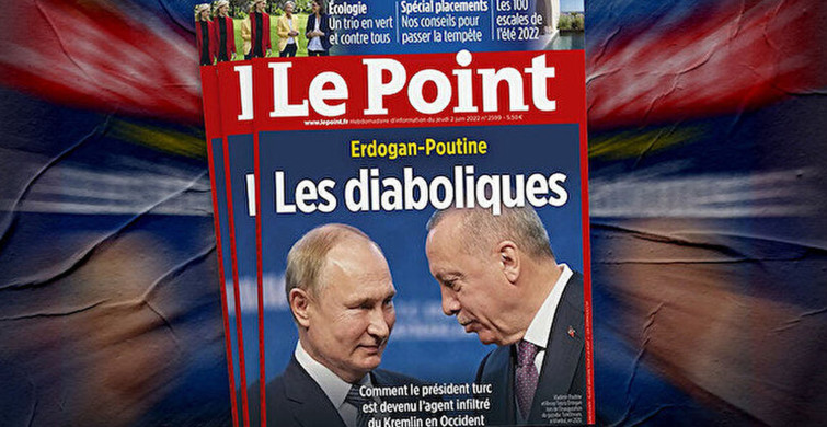 Fransız dergisinden çok konuşulacak kapak! Türkiye karşıtı Le Point bir kez daha Erdoğan'ı hedef aldı