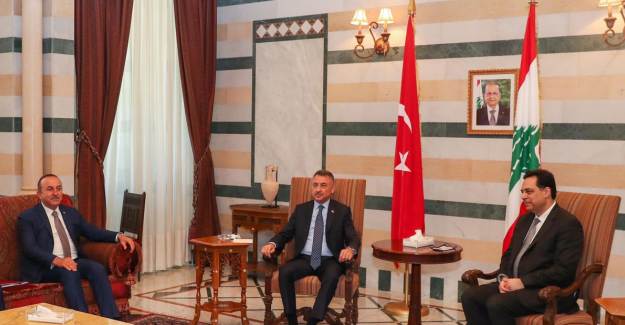 Fuat Oktay Lübnan Başbakanı ile Görüştü