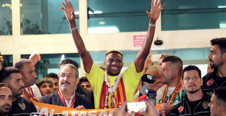 Futbol dünyası Galatasaray’ı konuşuyor: Victor Osimhen, İstanbul’a geldi