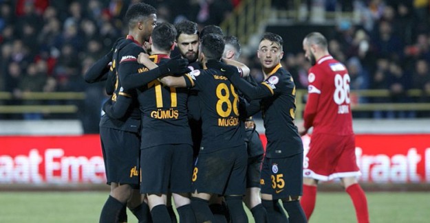 Galatasaray, Boluspor'u Tek Golle Geçti