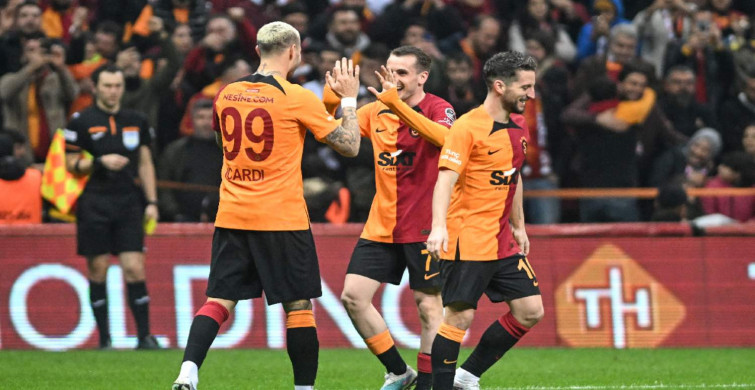 Galatasaray dolu dizgin devam ediyor: Üst üste 9. galibiyet geldi! Okan Buruk tarihe geçti