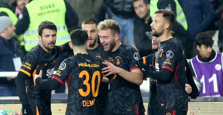 Galatasaray, geriye düştüğü maçta galibiyeti aldı