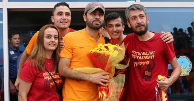 Galatasaray Kafilesi Denizli'ye Vardı