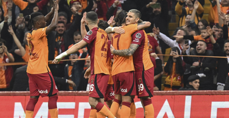 Galatasaray şampiyonluğa 4 galibiyet uzaklığında