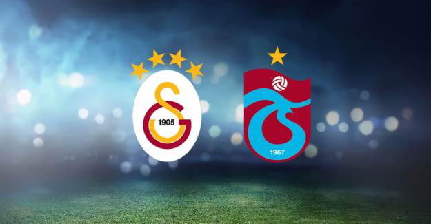 Galatasaray Trabzonspor Maçının İlk 11'leri Belli Oldu