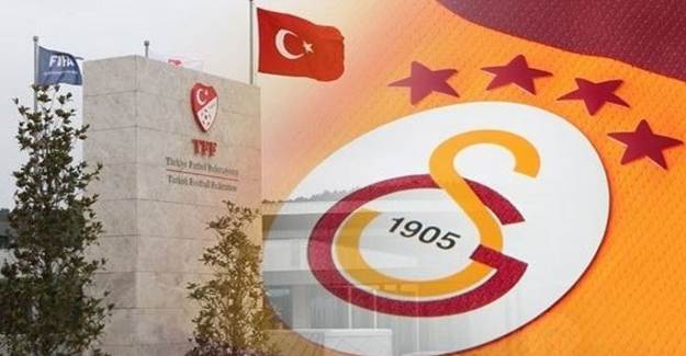 Galatasaray'dan TFF'ye Tepki