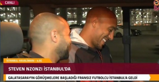 Galatasaray'ın Yeni Transferi Nzonzi İstanbul'a Geldi