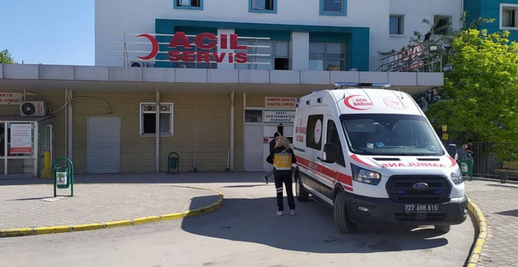 Gaziantep Teksas'a döndü! Hasta yakınları ambulansı kaçırdı!