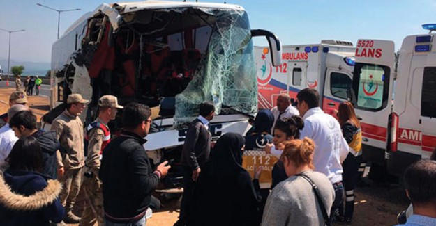 Gaziantep'te Korkutan Kaza: 18 Yaralı
