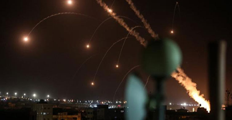 Gazze’ye Desteğe Devam! Suriye'den İsrail’e 3 Roket Atıldı