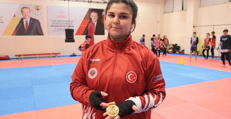 Genç Muay Thai Şampiyonu Selin Nur Kazan'ın Büyükler Hedefleri