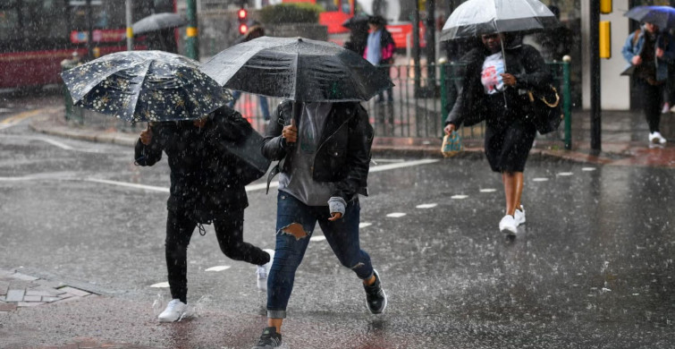 Gök gürültülü sağanak yağış geliyor: Meteoroloji bölge bölge uyardı