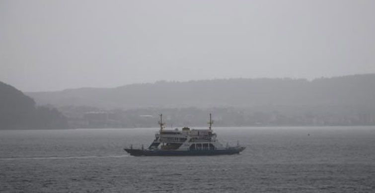Gökçeada'da Feribot Seferleri İptal