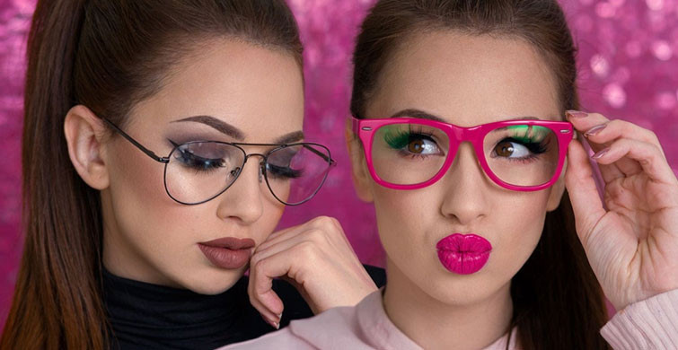 Gözlük Kullanan Kadınlar Nasıl Makyaj Yapmalı?